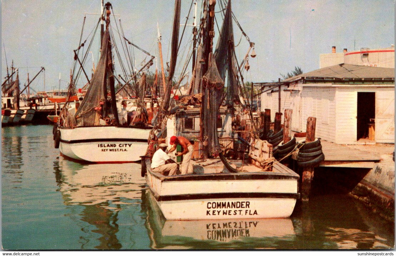Florida Key West Shrimp Boats Commander And Island City - Key West & The Keys