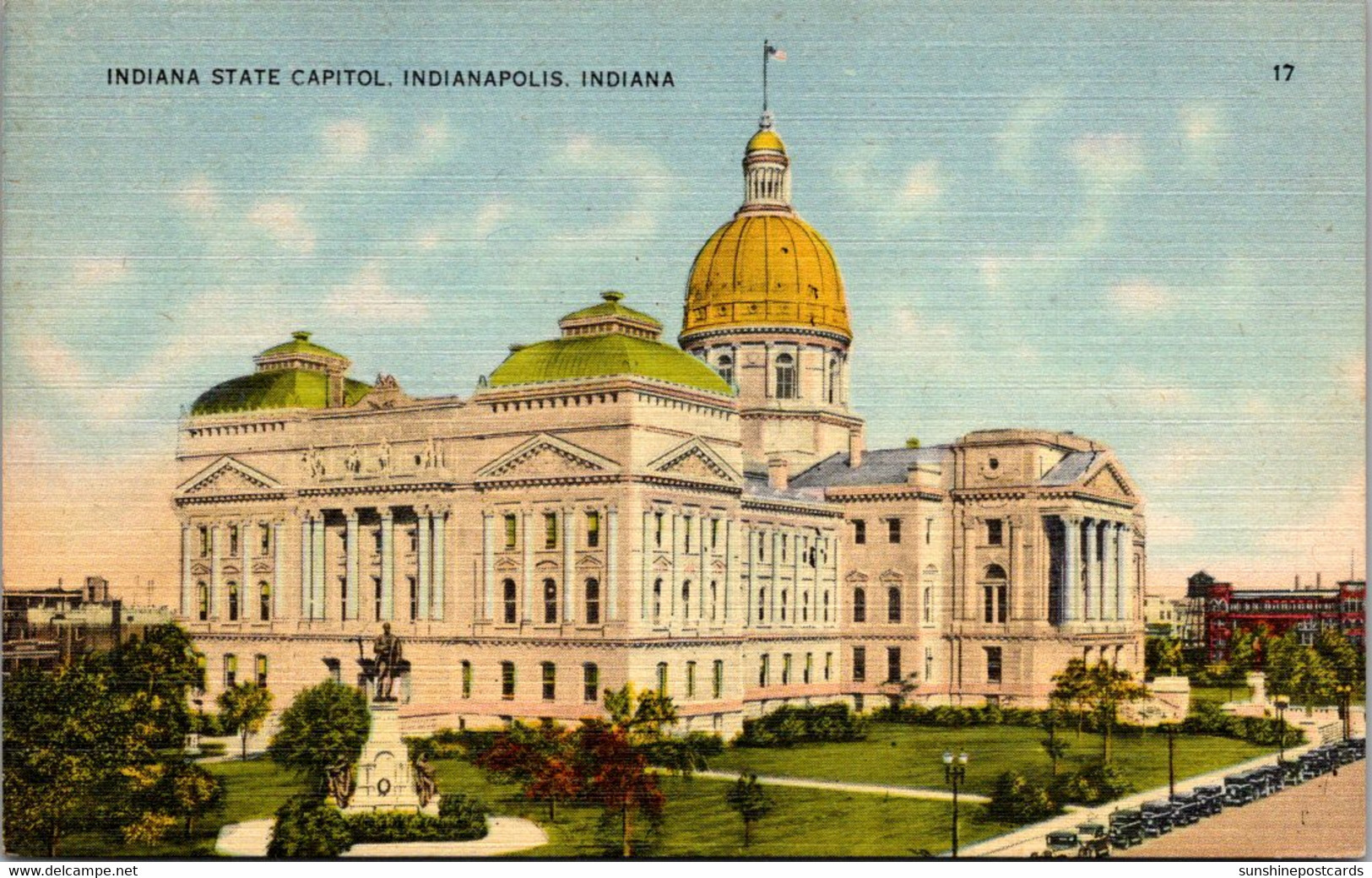 Indiana Indianapolis State Capitol Building - Indianapolis