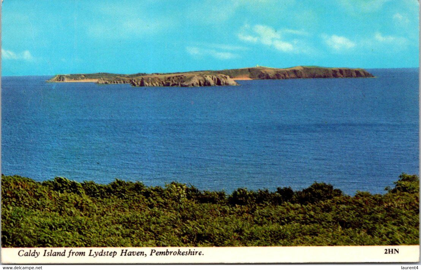 (4 M 31) UK - Posted To France 1968 - Cody Island - Pembrokeshire