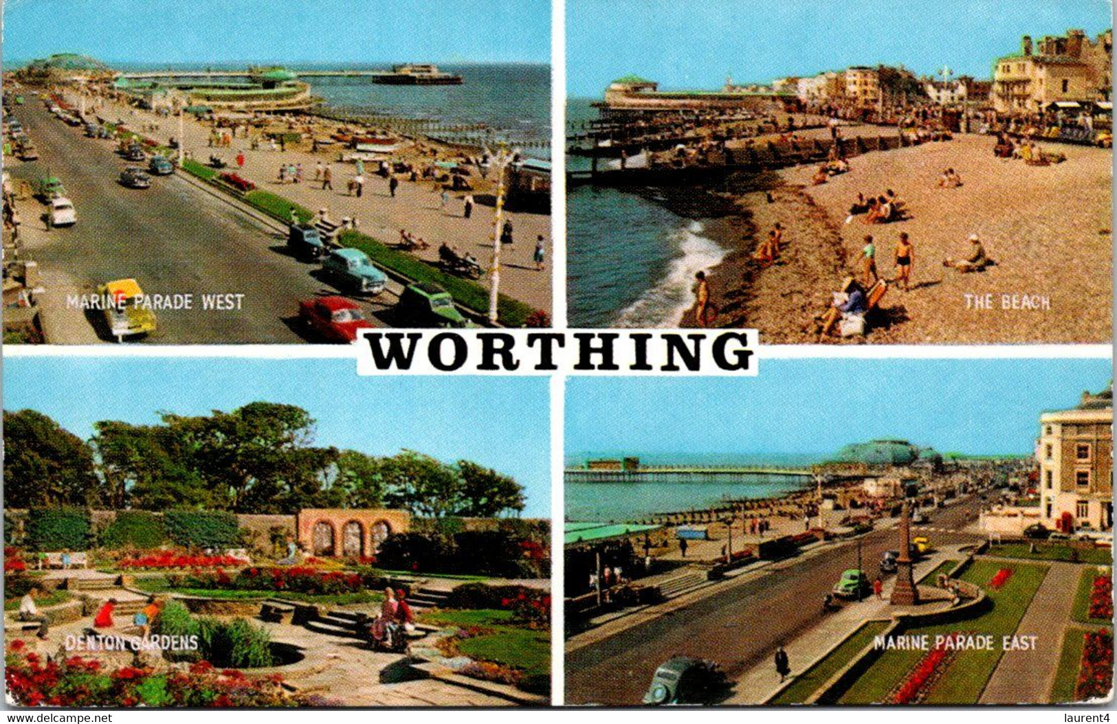 (4 M 31) UK - Posted To France 1970 - Worthing - Worthing