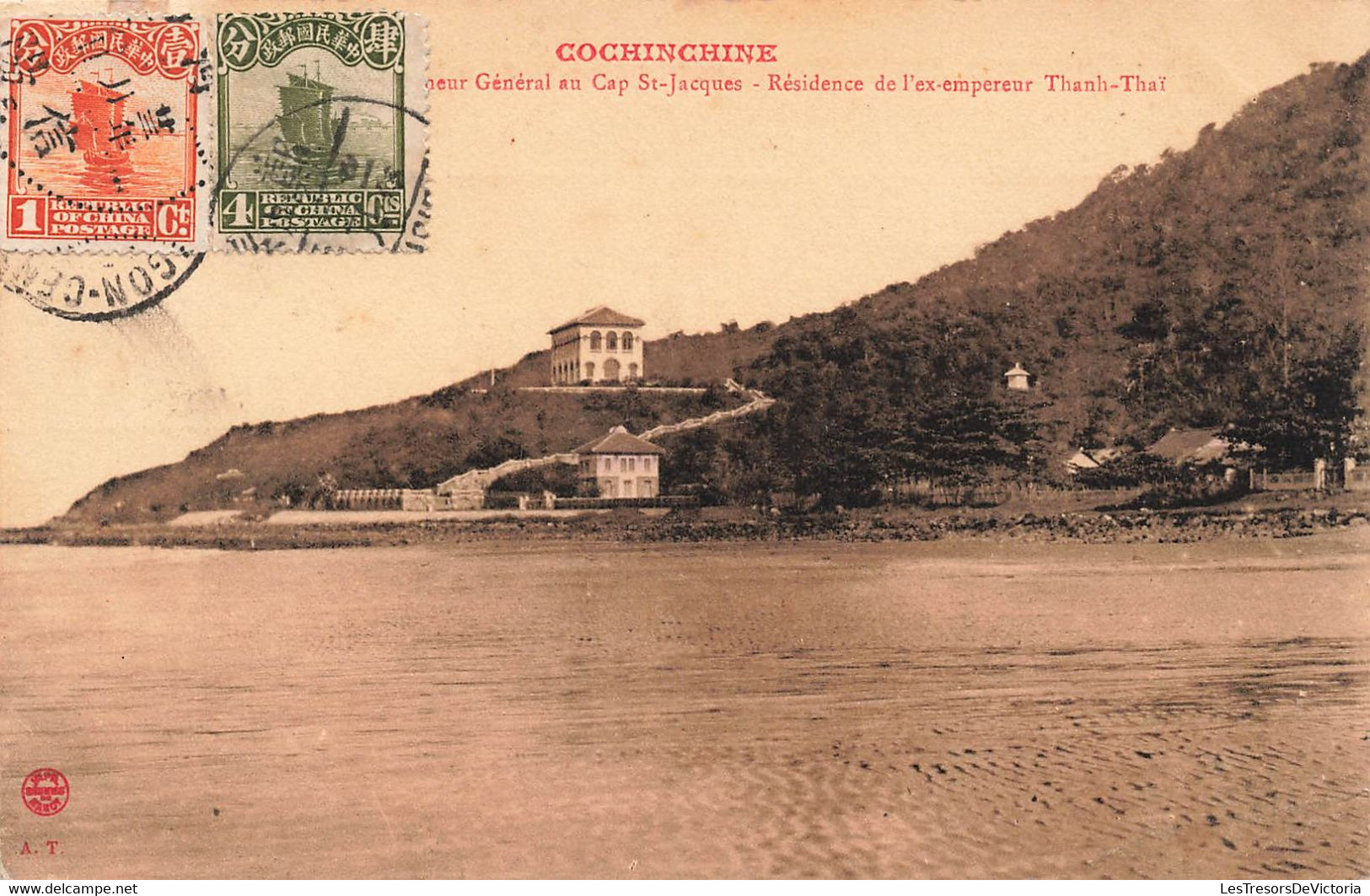 CPA Cochinchine - General Au Cap St Jacques - Residence De L'ex Empereur Thanh Thai - Viêt-Nam