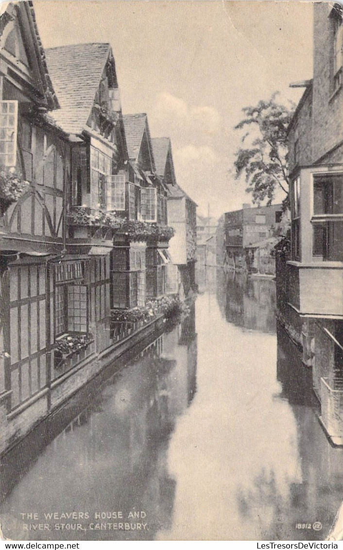 CPA Royaume Uni - Angleterre - Kent - Canterbury - The Weavers House And River Stour - Valentine's Bromotype Series - Canterbury