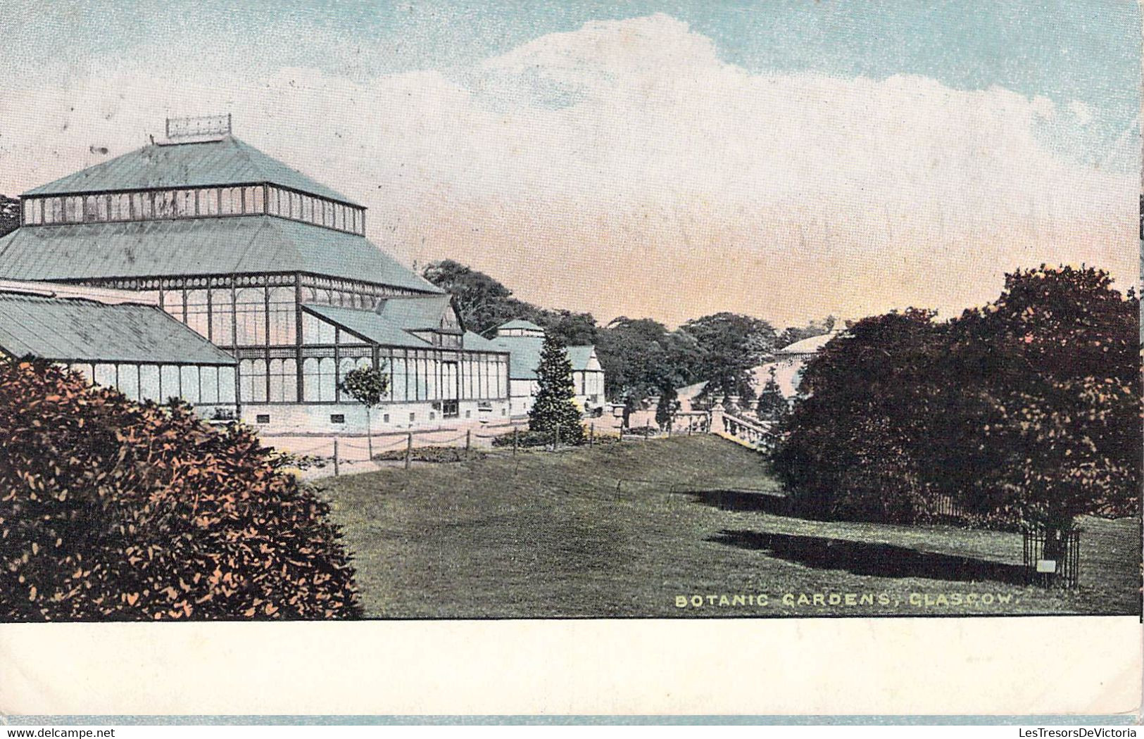 CPA Royaume Uni - Ecosse - Larnarkshire - Glasgow - Botanic Gardens - The Herald Series - Oblitérée 1905 - Colorisée - Lanarkshire / Glasgow