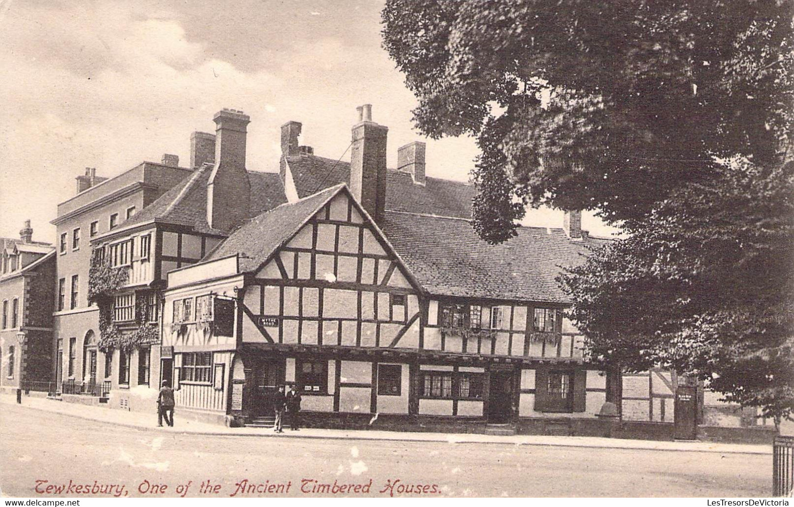 CPA Royaume Uni - Angleterre - Gloucestershire - Tewkesbury - One Of The Ancient Timbered Houses - F. Frith & Co. Ltd. - Andere & Zonder Classificatie