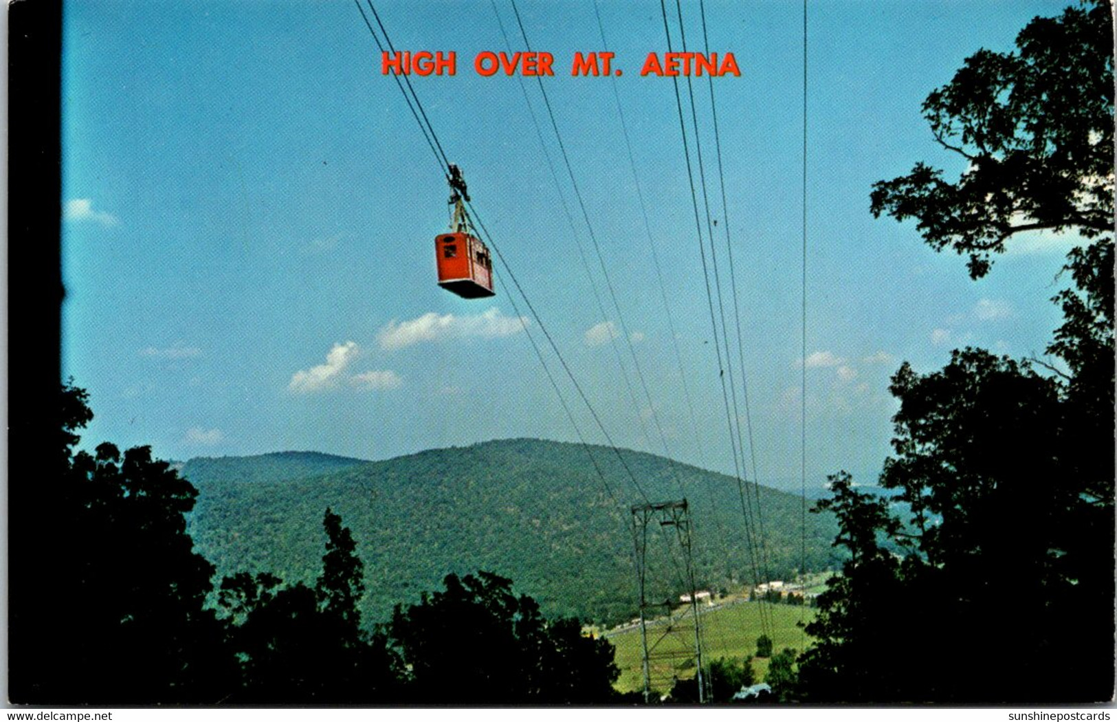 Tennessee Chattanooga Mt Aetna Skyride Tram - Chattanooga