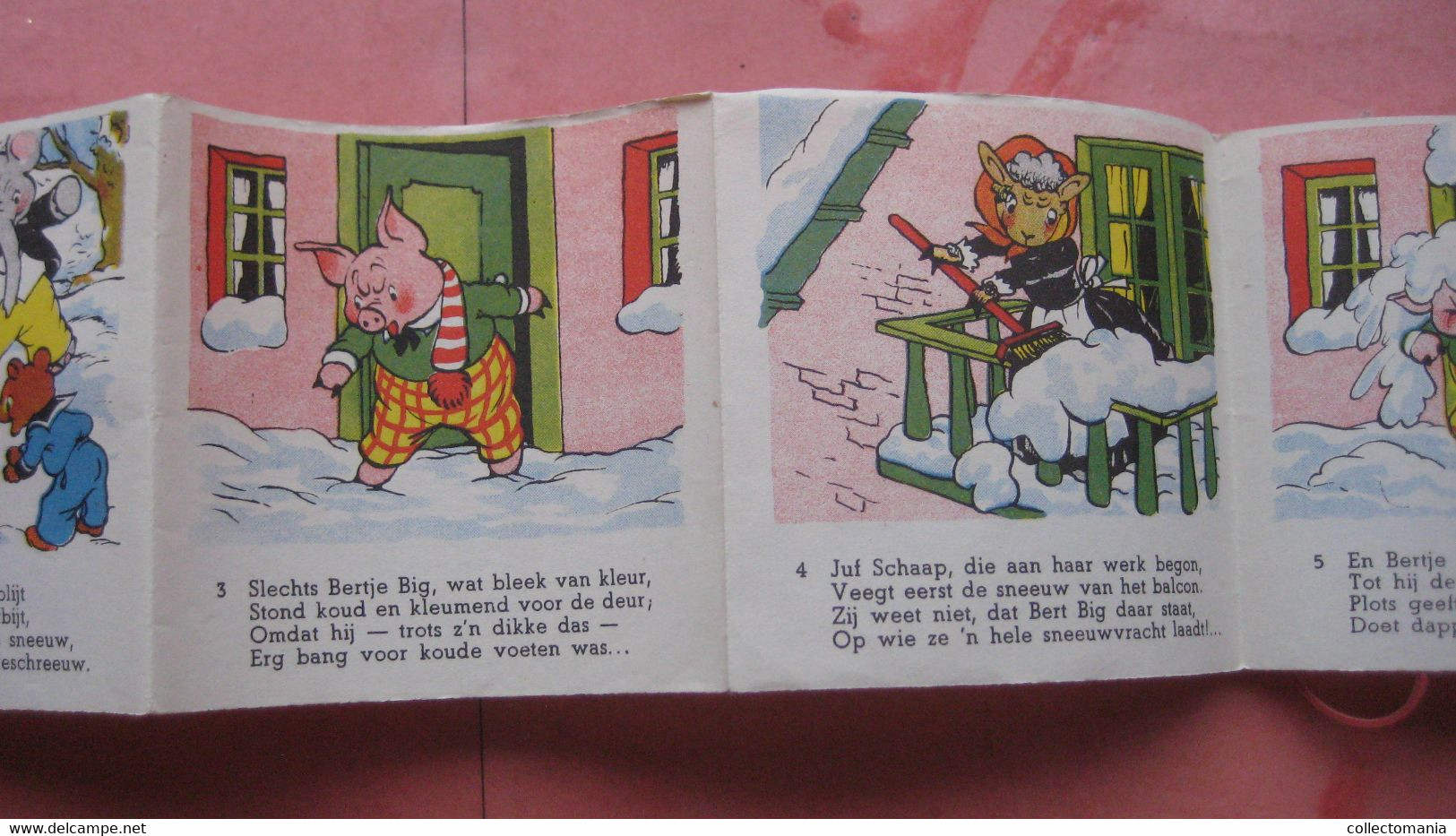 1952 Flipje, FRUITBAASJE De BETUWE, 4 Kompl. Series = 8 Stroken In Elk, Voor Kinderbioskoop FLIPPOSCOOP,  Prima Staat - Andere & Zonder Classificatie