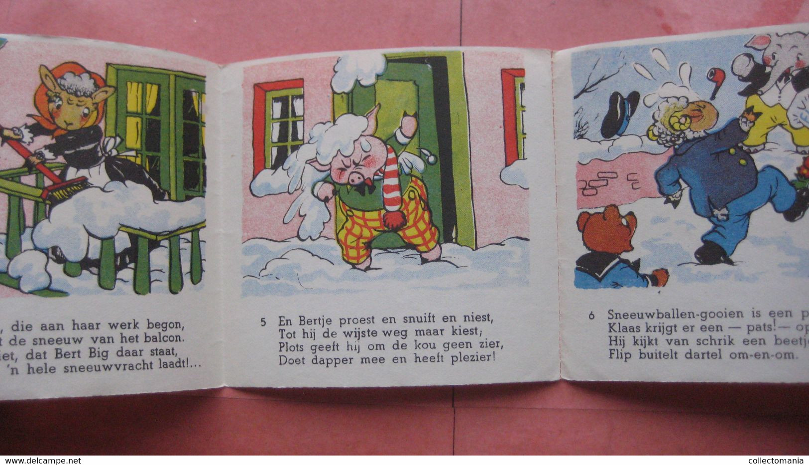 1952 Flipje, FRUITBAASJE De BETUWE, 4 Kompl. Series = 8 Stroken In Elk, Voor Kinderbioskoop FLIPPOSCOOP,  Prima Staat - Other & Unclassified