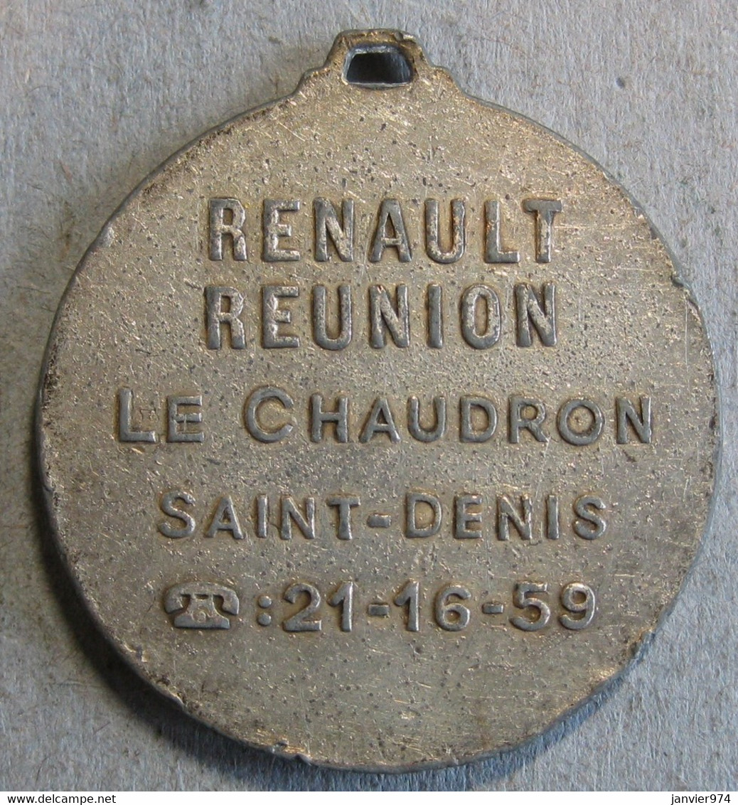 Porte Clefs . Renault Réunion Le Chaudron Saint Denis. - Portachiavi