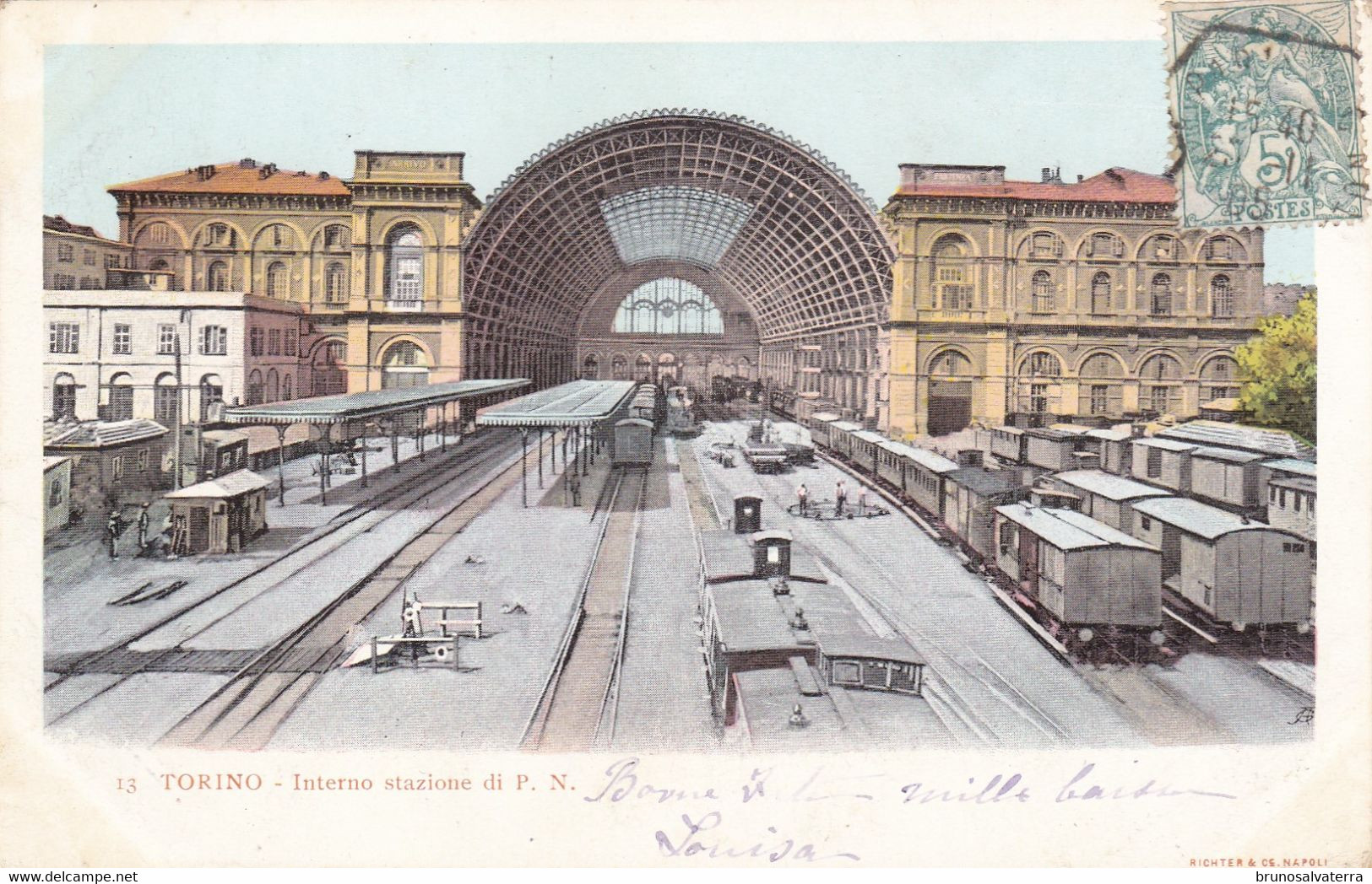 TORINO - Interno Stazionne Di Porta Nuova - Stazione Porta Nuova