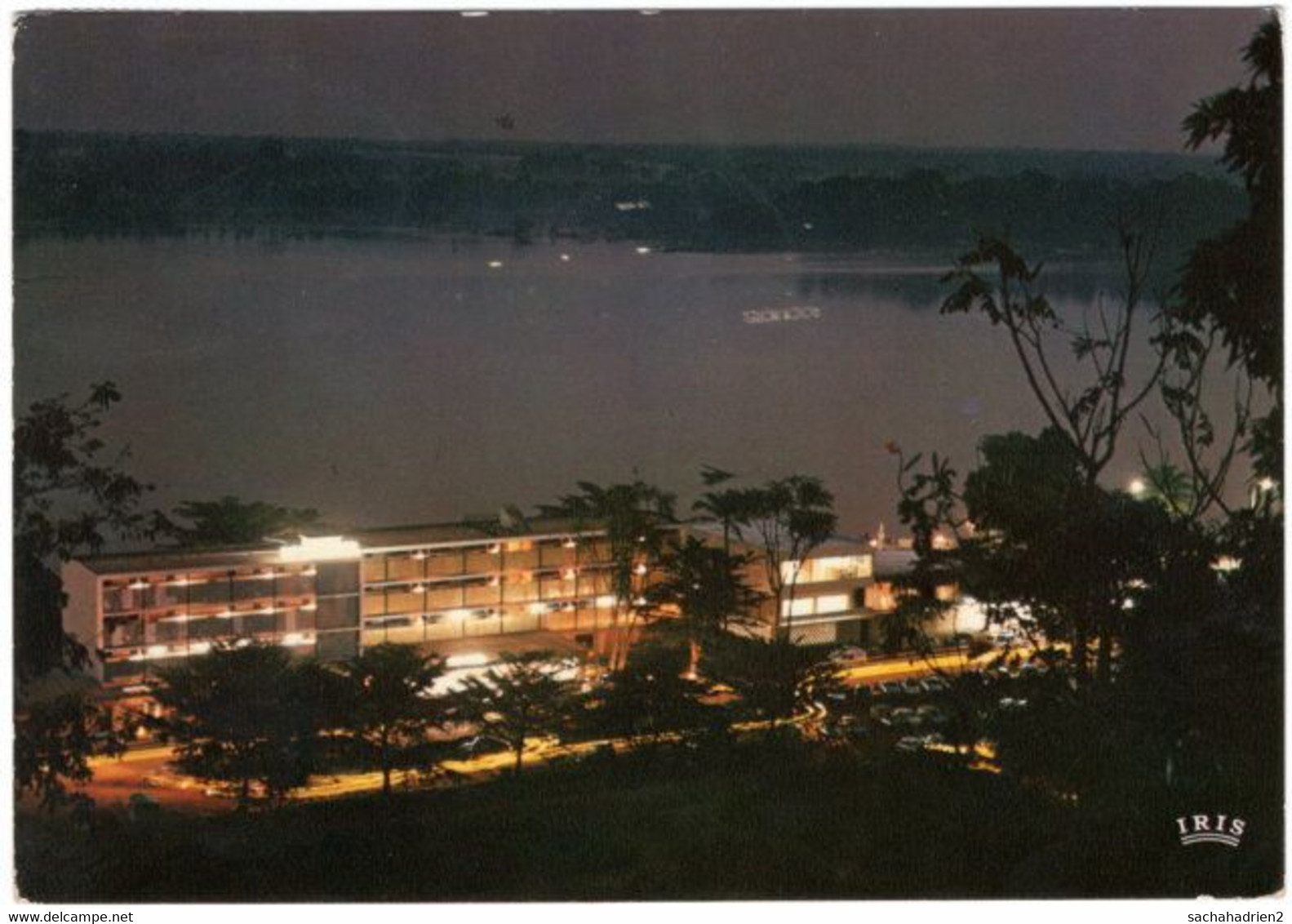 Gf. BANGUI. Rock Hôtel. Vue De Nuit. 5729 - Centrafricaine (République)