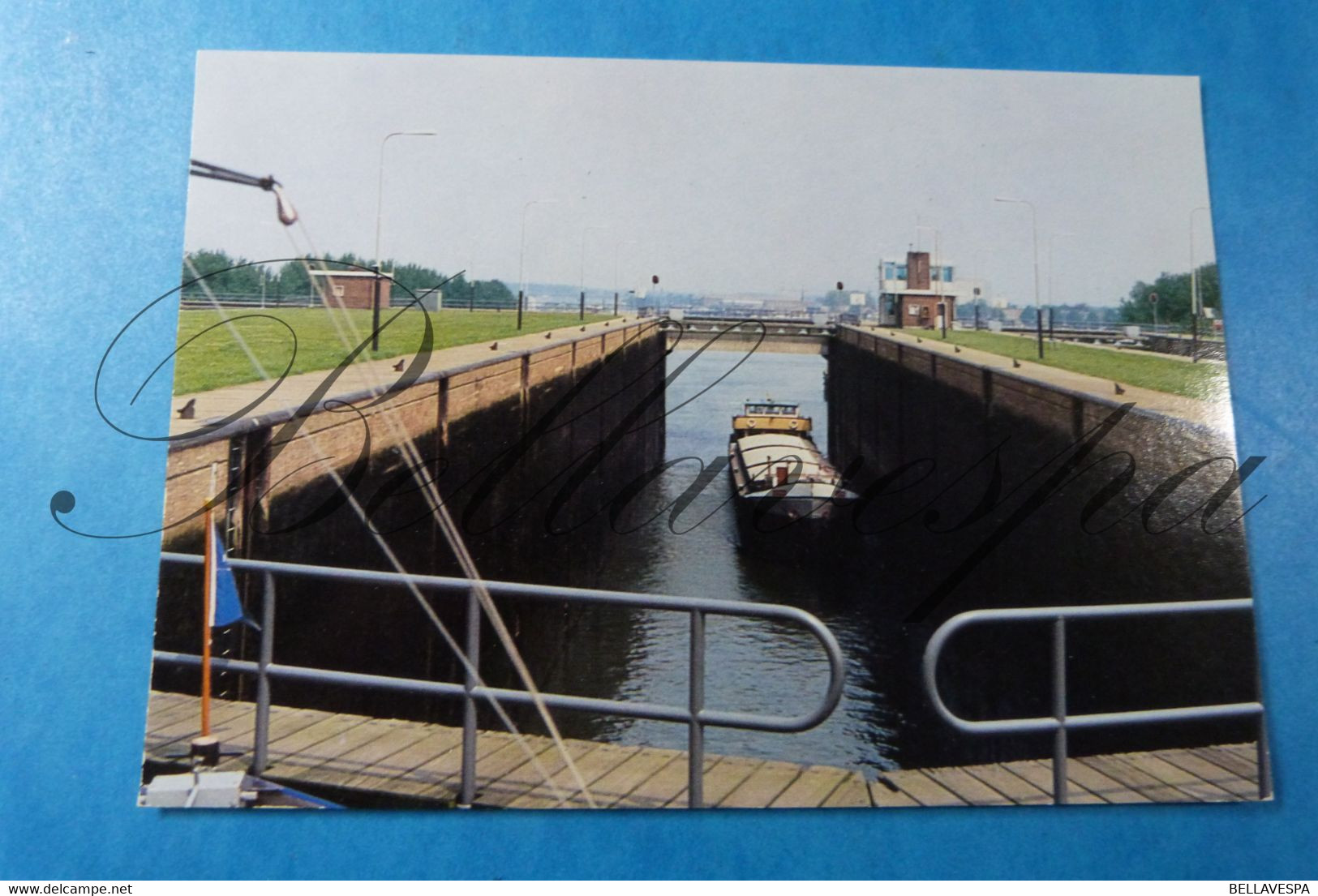 Kanaal Canal Peniche Binnenvaart Sas, sluis Lot x 12 cp