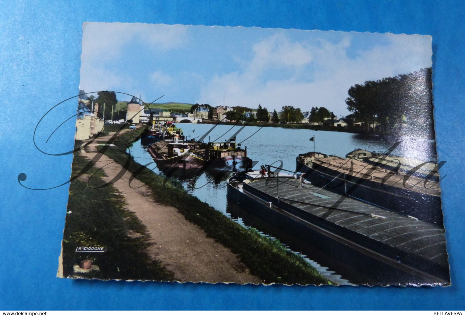 Kanaal Canal Peniche Binnenvaart Sas, sluis Lot x 12 cp