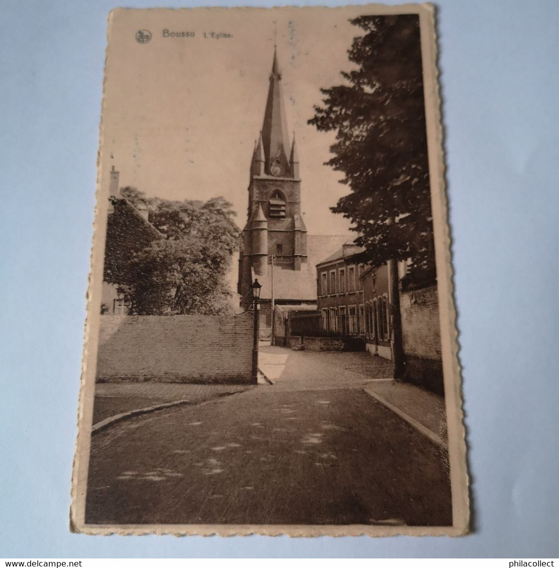 Boussu (Mons) L' Eglise 1958 - Mons