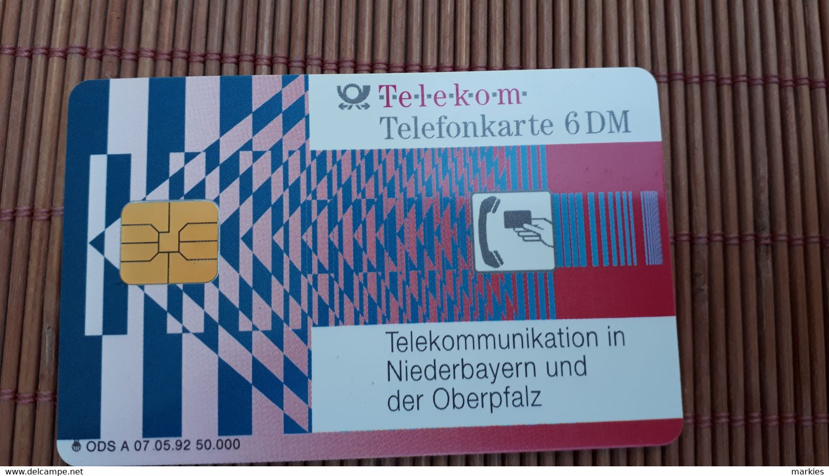 Germany Phonecard Used Only 50.000 Ex MadeRare - A + AD-Series : Publicitaires - D. Telekom AG
