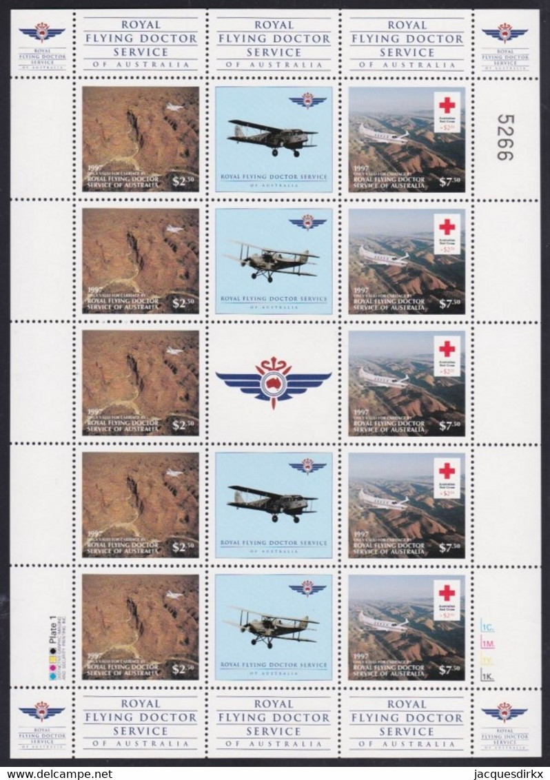 Australia    .    SG   .   Sheet  With 10 Stamps    .   **       .    MNH - Hojas Bloque