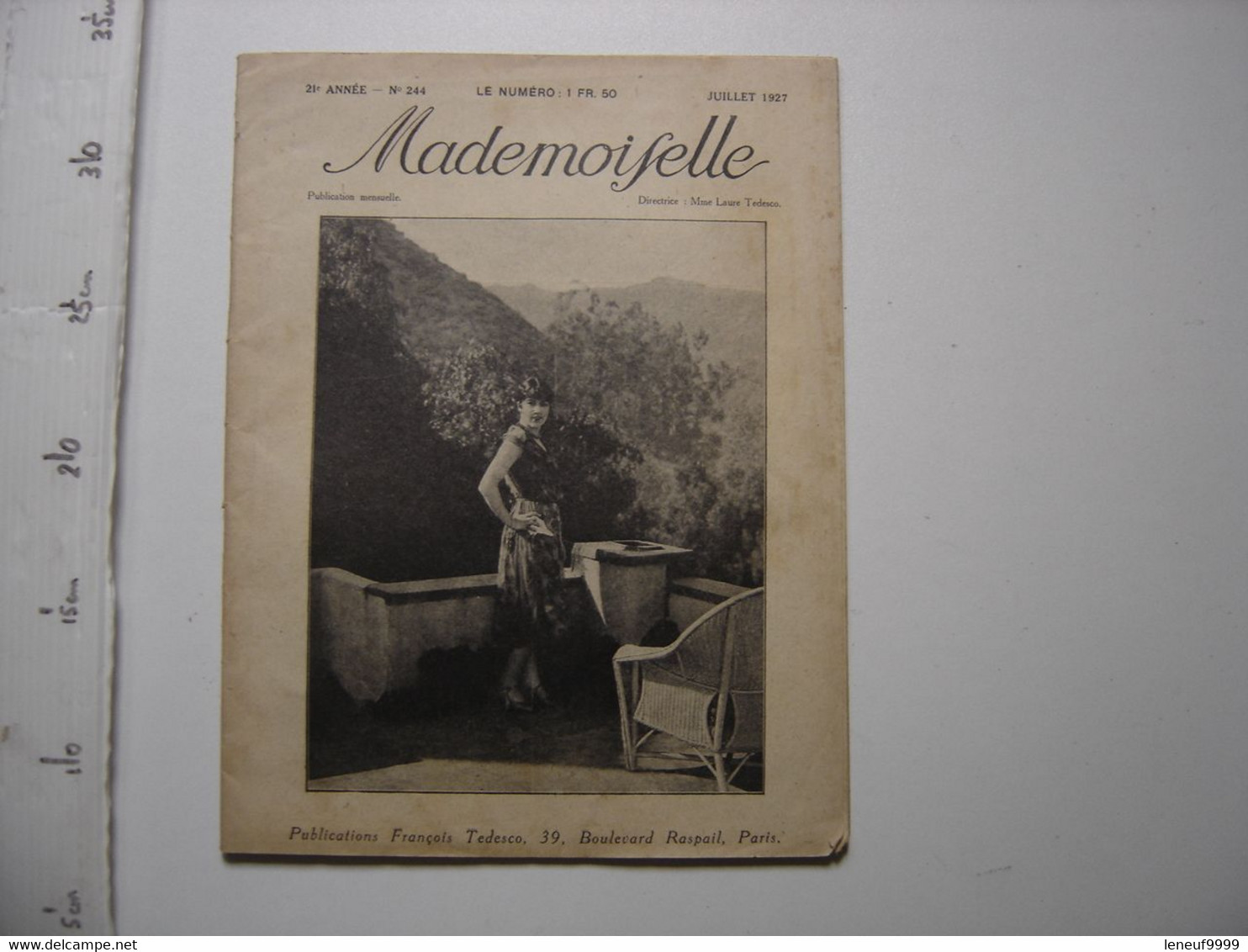 1927 MADEMOISELLE Juillet 244 - Lifestyle & Mode