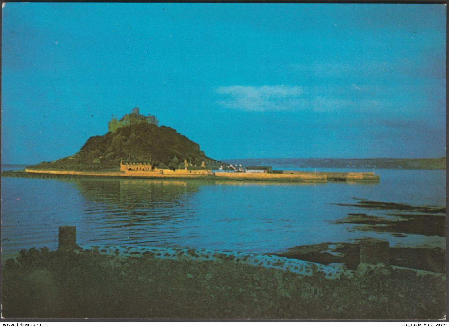 St Michael's Mount, Cornwall, 1975 - J Arthur Dixon Postcard - St Michael's Mount