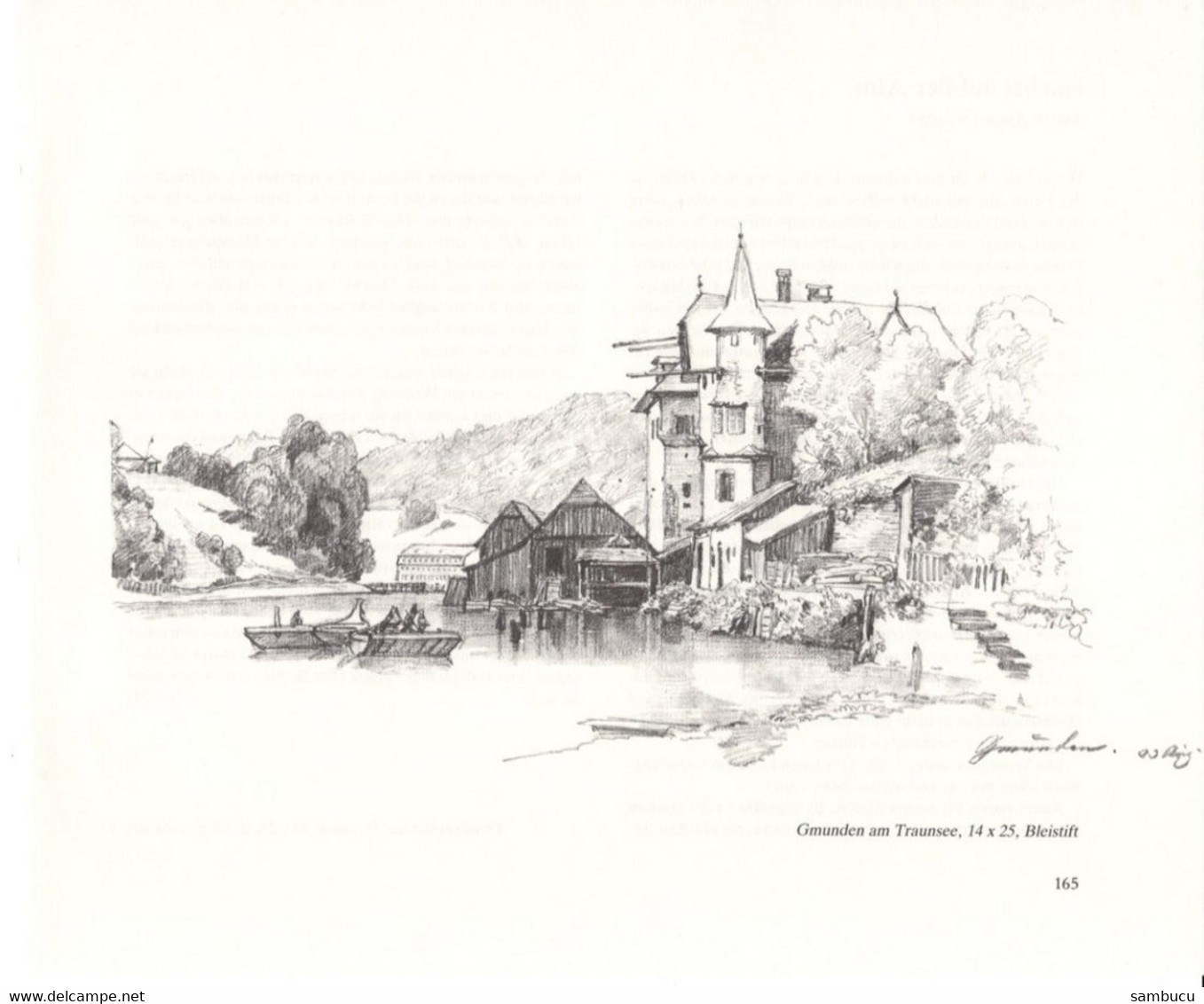 Christian Mali 1832-1906 - Gmunden Am Traunsee - Dessins