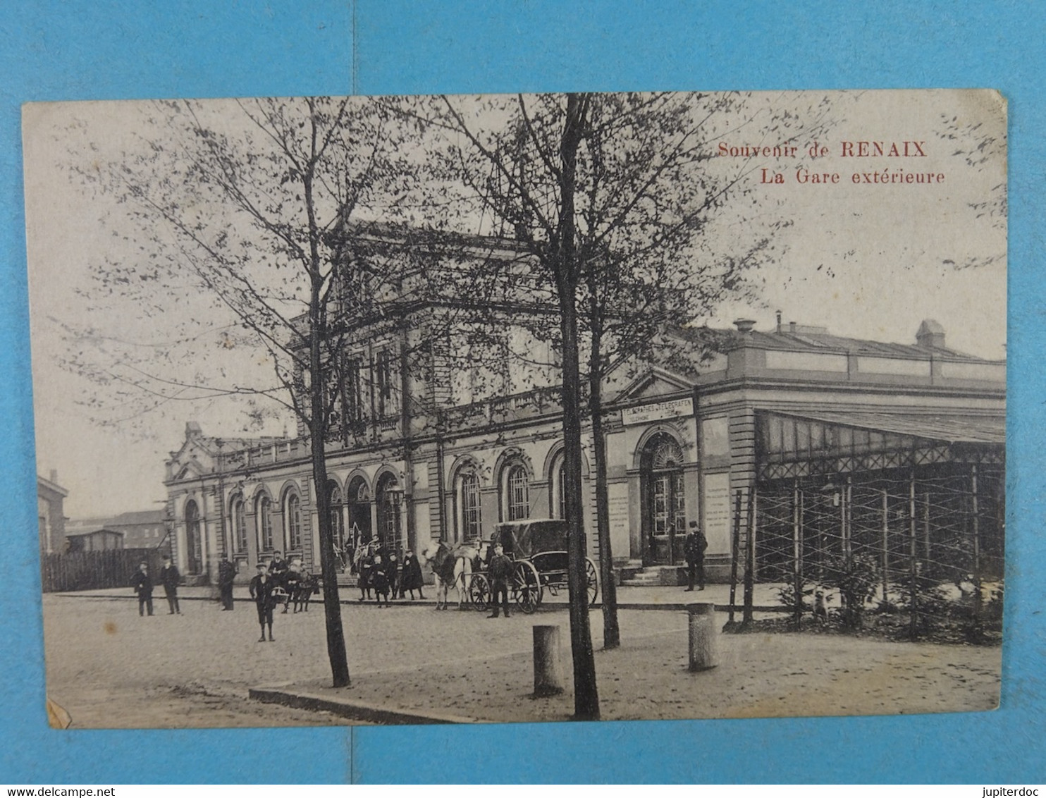 Souvenir De Renaix La Gare Extérieure - Renaix - Ronse