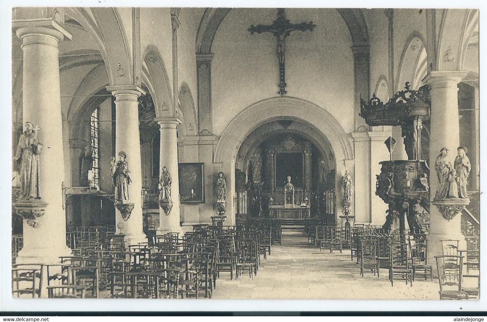 Rupelmonde - Binnenzicht Der O.L. Vrouwkerk - Intérieur De L'Eglise De Notre-Dame - Kruibeke