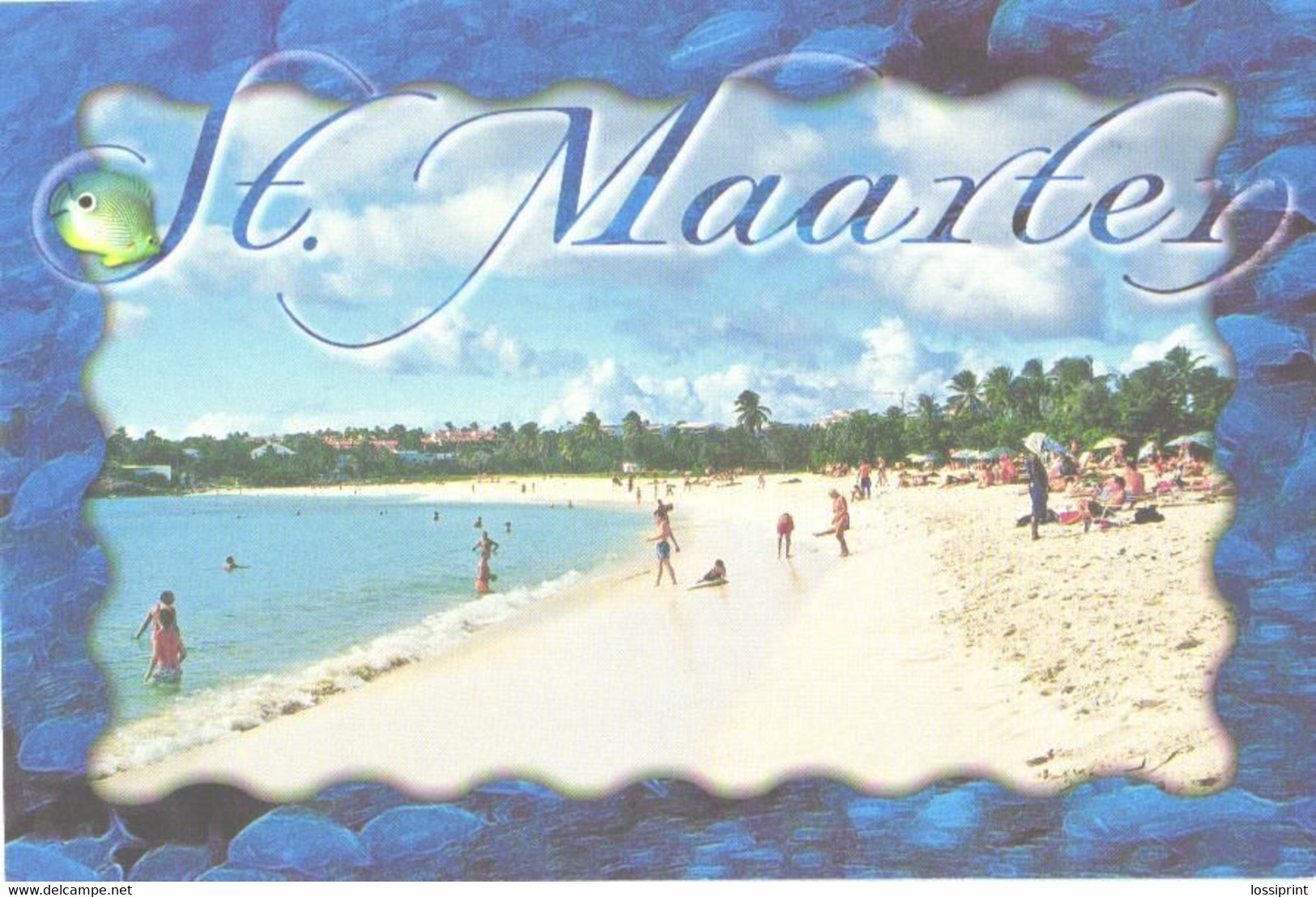 Netherland Antilles:St.Maarten, Mullet Bay Beach - Sint-Marteen