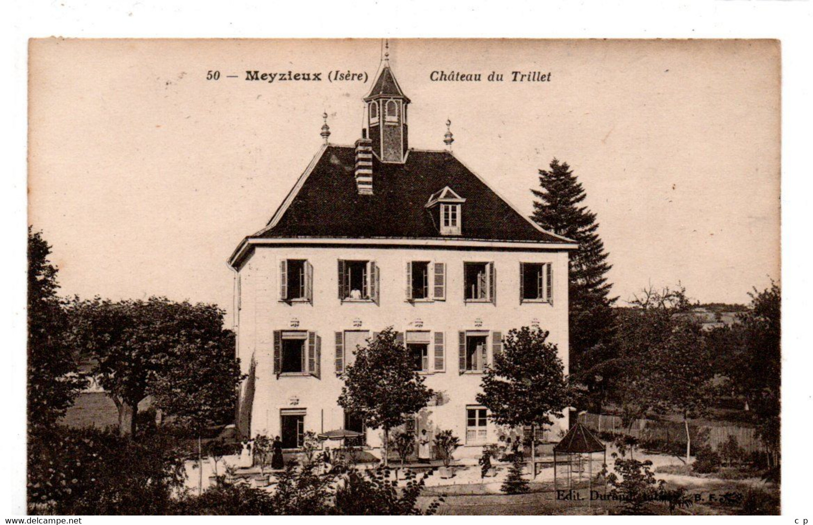 Meyzieu - Chateau Du Trillet -  CPA ° Rn - Meyzieu