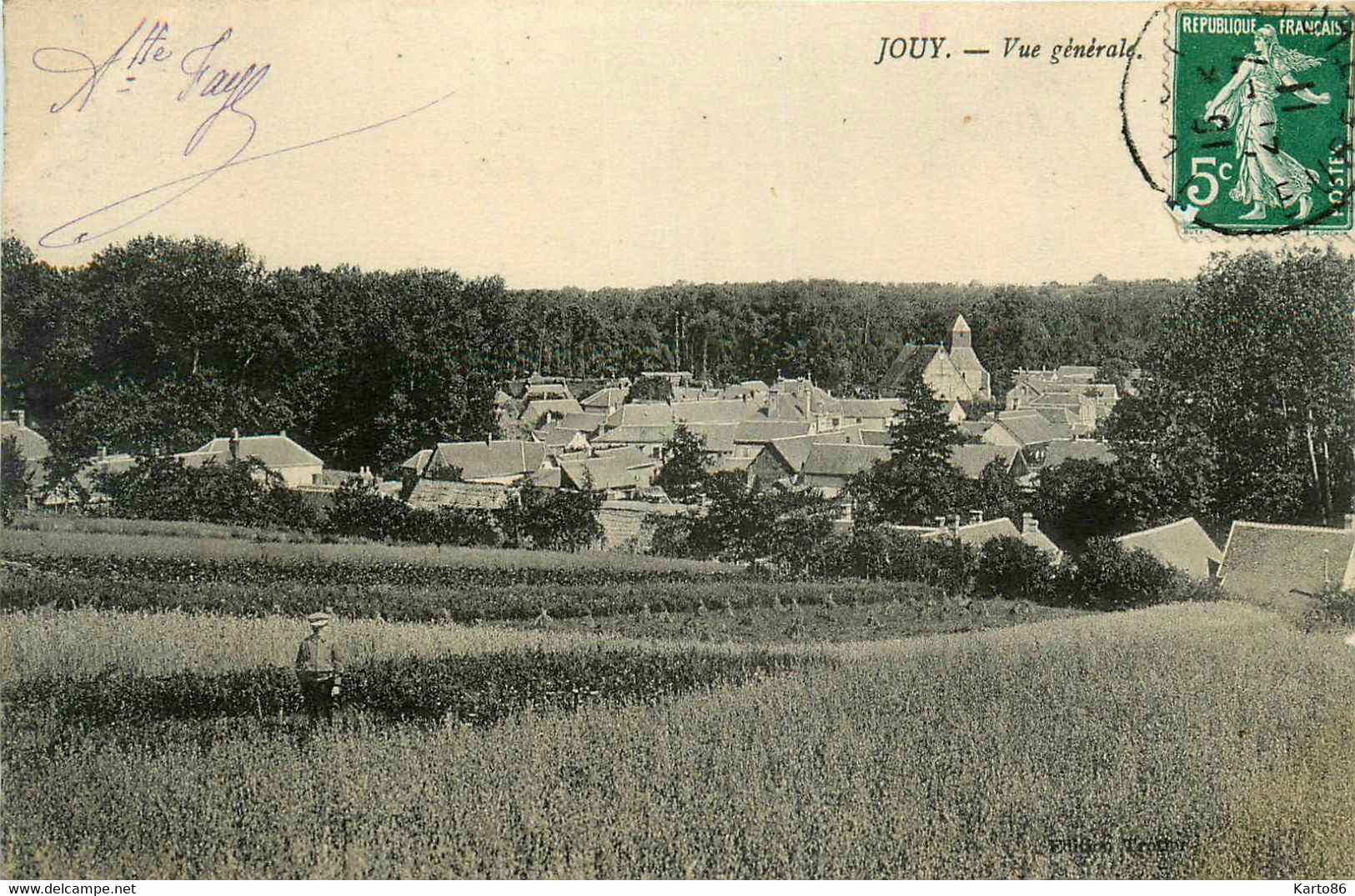 Jouy * Vue Générale Sur Le Village - Jouy