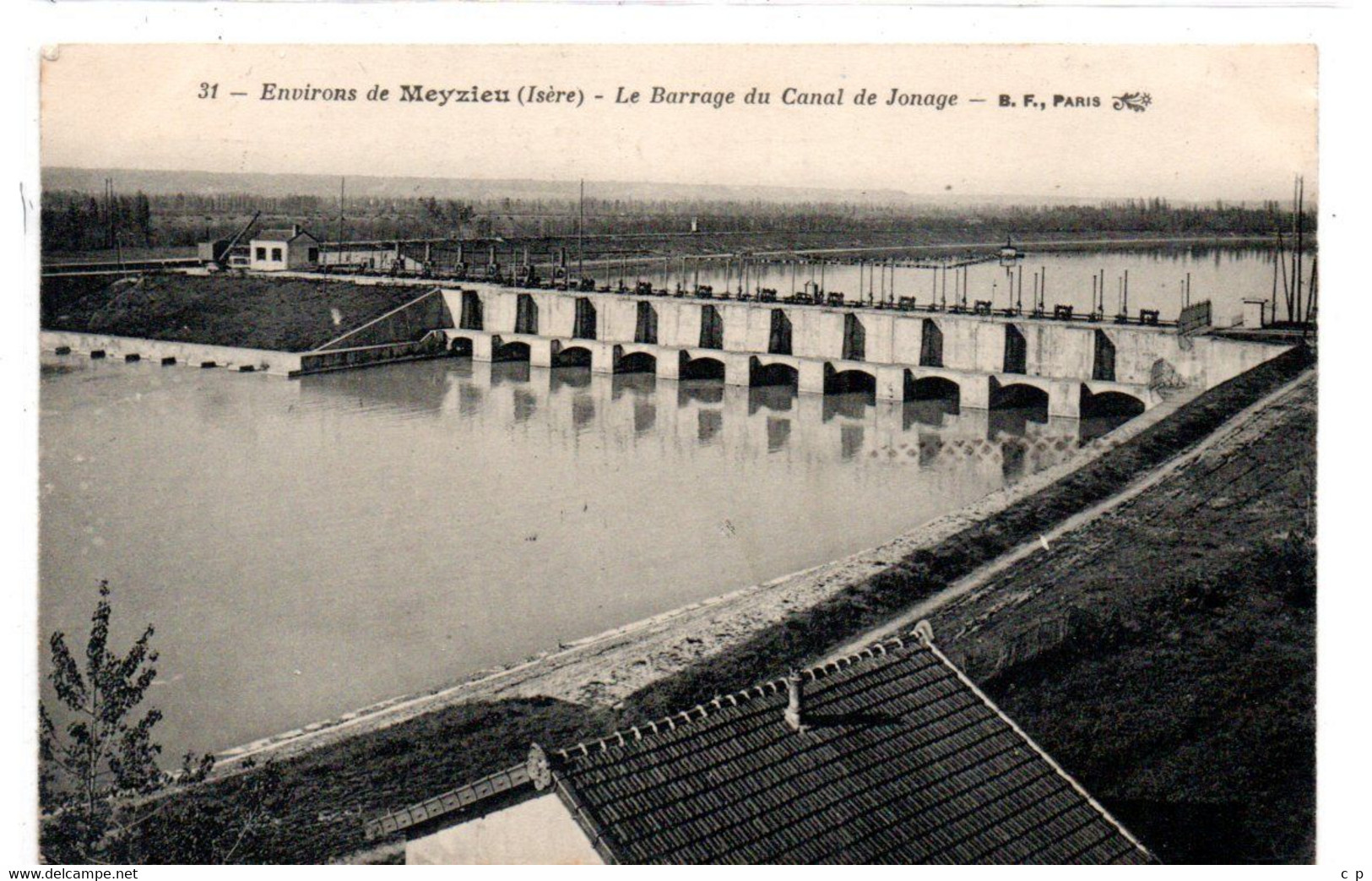 Meyzieu - Barrage Du  Canal De  Jonage -  CPA ° Rn - Meyzieu