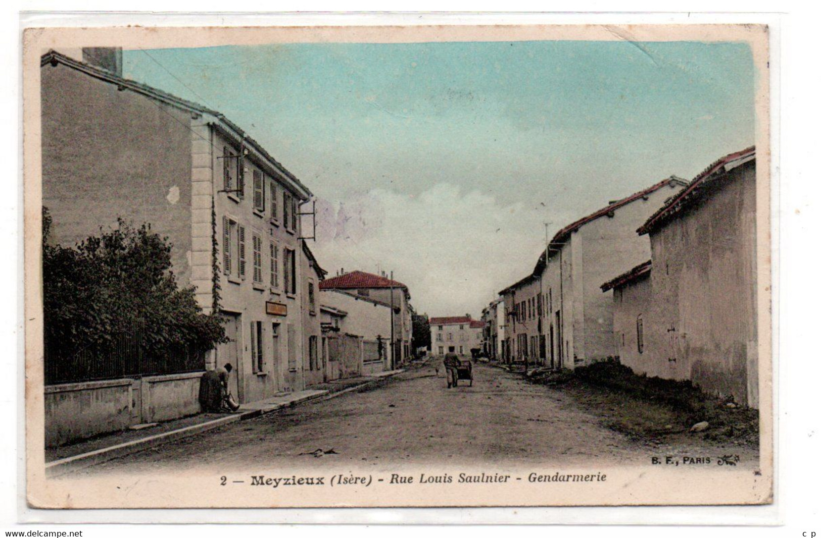 Meyzieu - Rue Louis Saunier - Gendarmerie -  CPA ° Rn - Meyzieu