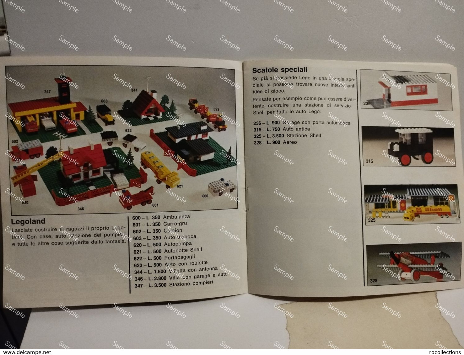 Italy Italia LEGO Little Catalog ASSORTIMENTO LEGO CON TUTTE LE NOVITA' DELL'ANNO. Printed In Germany - Kataloge