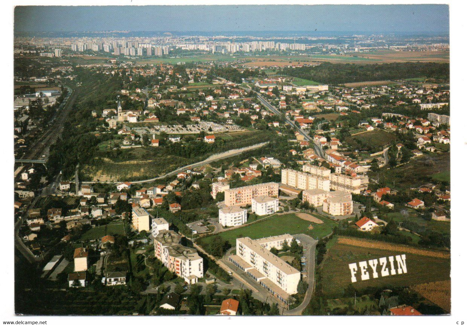 Feyzin - Vue Generale   -  CPM ° Rn - Feyzin