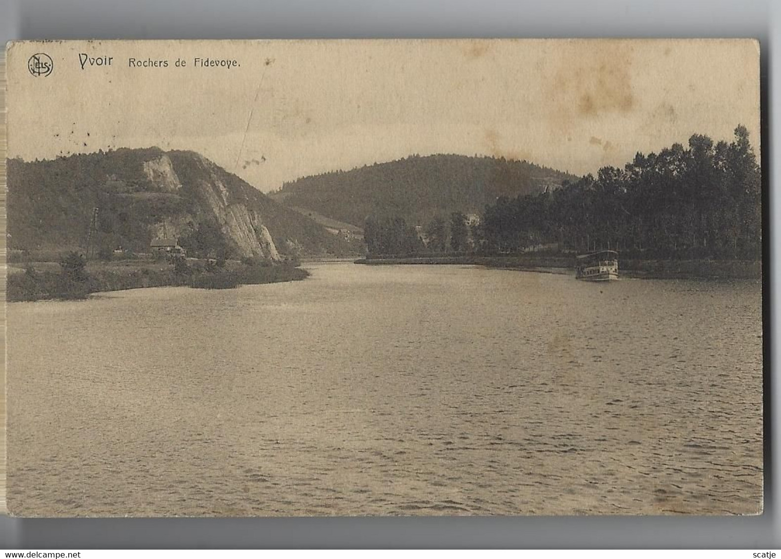 Yvoir   -    Rochers De Fidevoye.   -   1923   Naar   Gierle - Yvoir