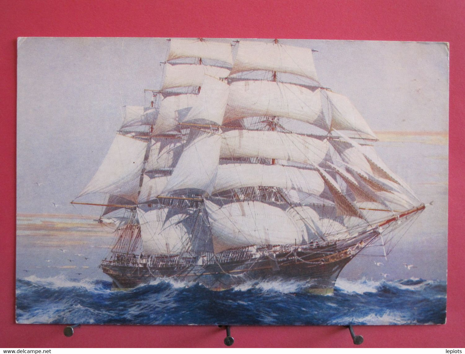 Ship Cutty Sark By Jack Spurling - Bateau - Voilier - R/verso - Voiliers