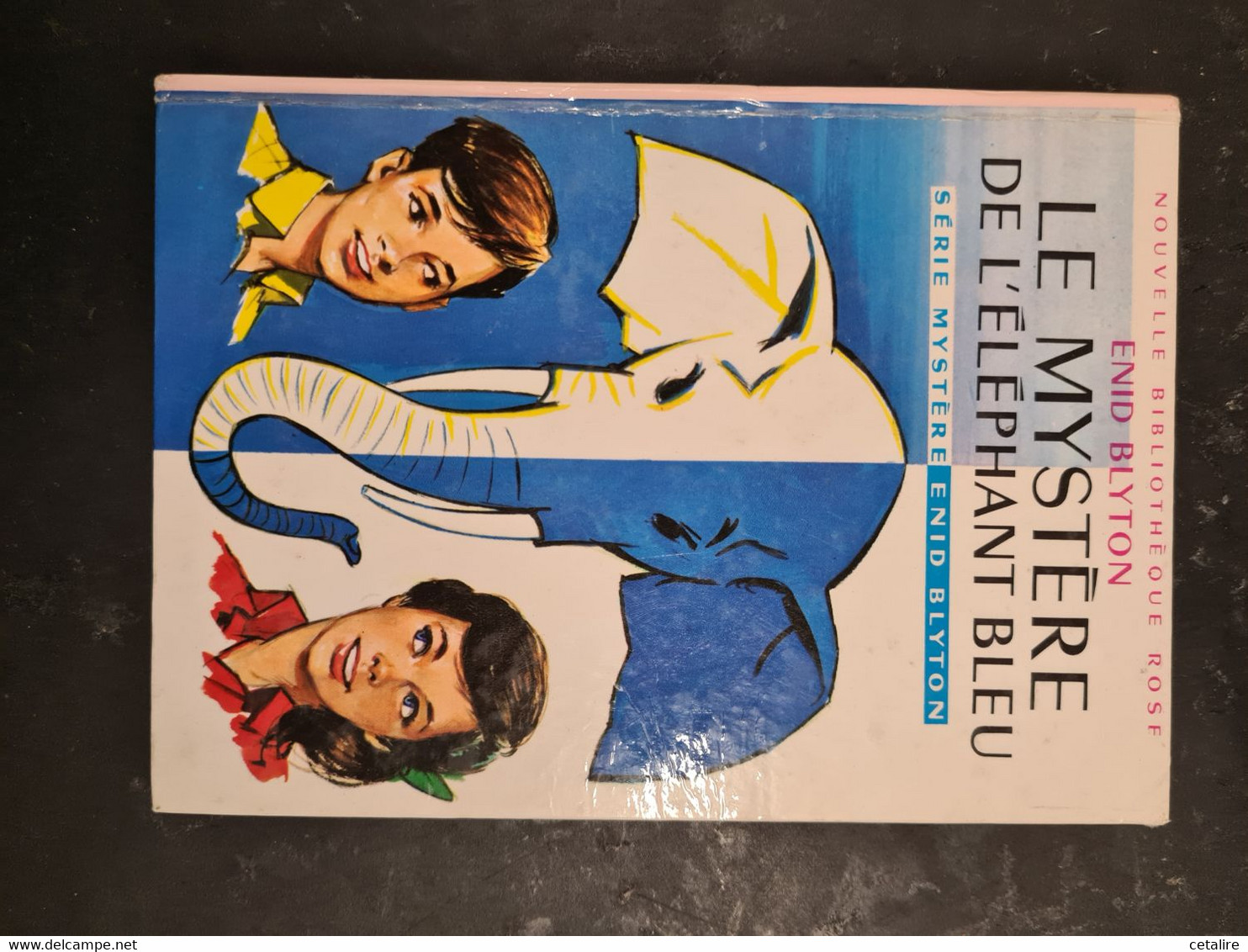 Le Mystere De L'elephant Bleu Enid Blyton +++ BON ETAT+++ LIVRAISON GRATUITE+++ - Bibliotheque Rose