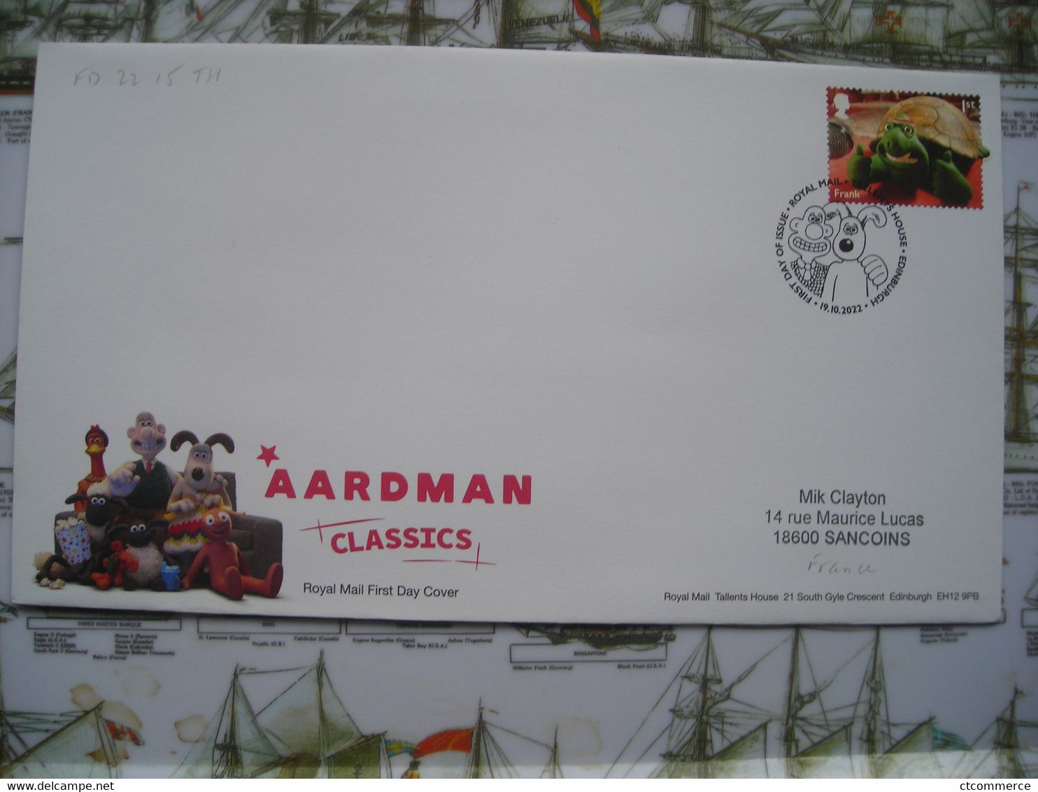 Aardman Classics FDC Frank - 2021-... Decimal Issues