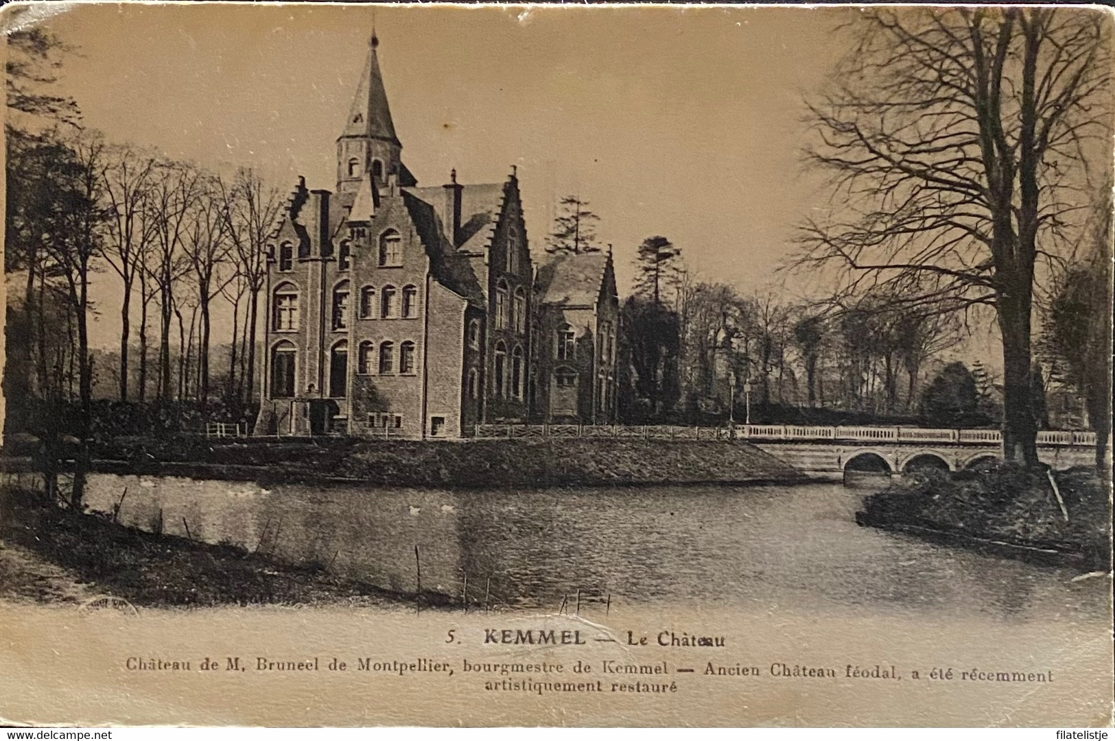 Kemmel Het Kasteel Niet Gelopen - Heuvelland