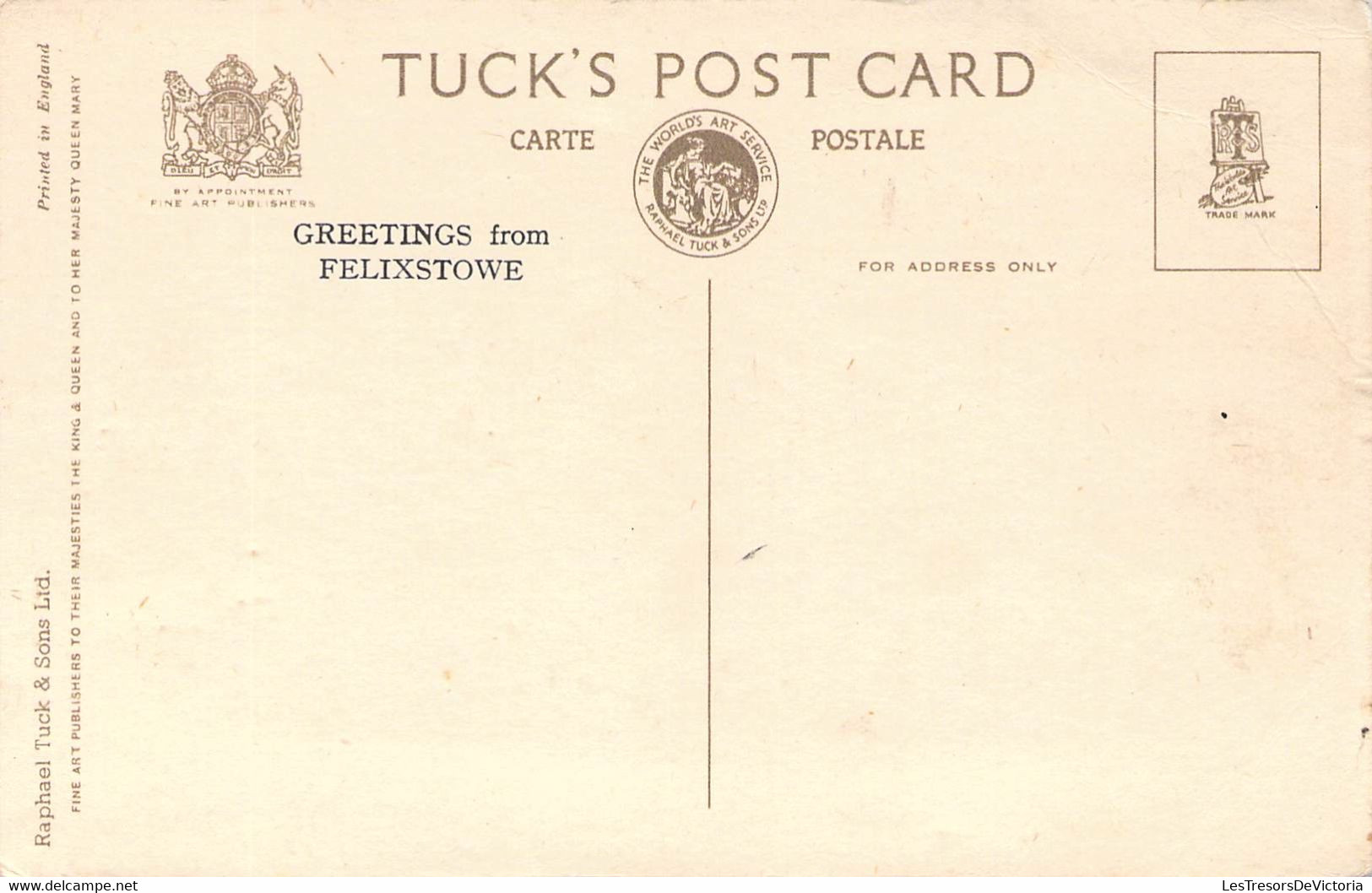 CPA Royaume Uni - Angleterre - Suffolk - Felixstowe - Shelter Gardens - R. Tuck & Sons - The Worlds Fine Art Service - Altri & Non Classificati