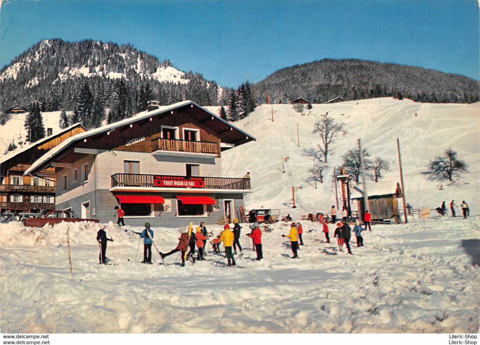 [74] LA CHAPELLE D'ABONDANCE - LES PISTES DE SKI DES RAPPES-RAPPES-SPORTS►ÉDITIONS SECA N°001 CPSM 1975 ♦♦♦ - La Chapelle-d'Abondance