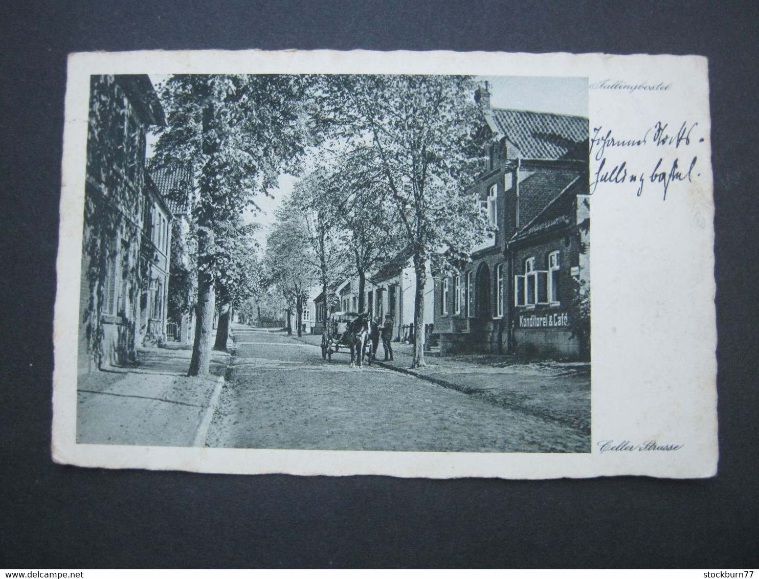 FALLINGBOSTEL , Strasse  Schöne Karte  Um 1927, Eckknick - Fallingbostel