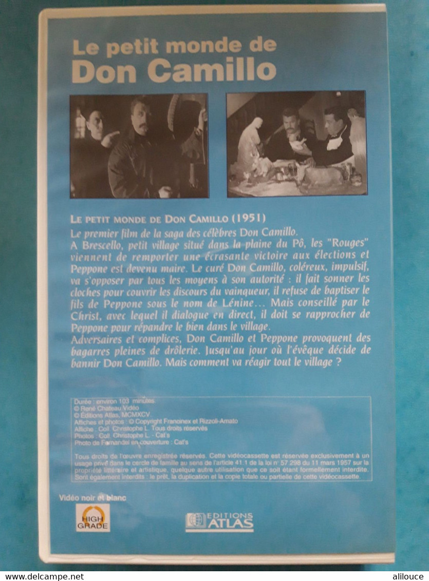 VHS Le Petit Monde De DON CAMILLO - Comedy