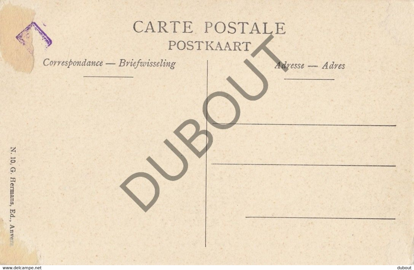 Postkaarte/Carte Postale - MELSELE - Ramp Der Overstromingen Van 12 Maart 1906 (C2662) - Beveren-Waas