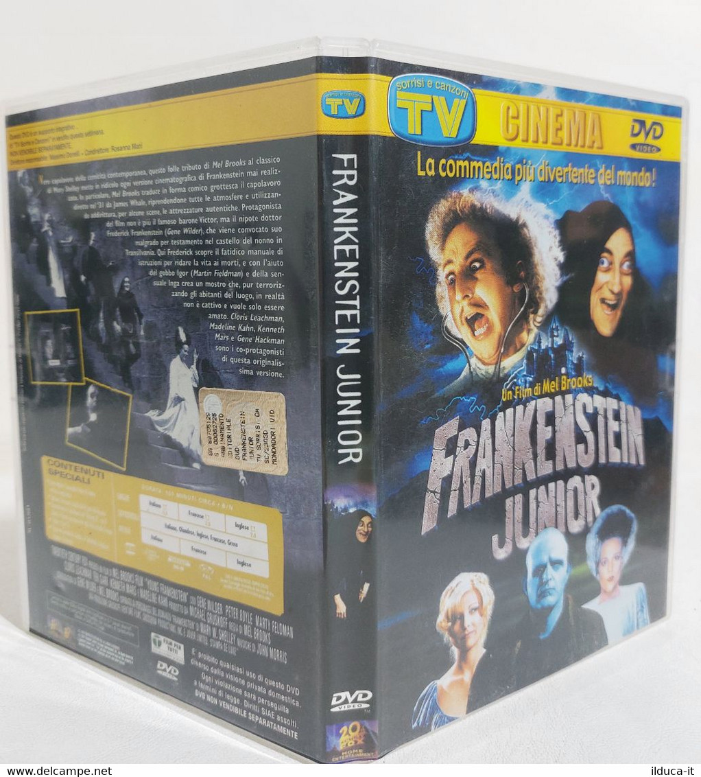 I109515 DVD - FRANKENSTEIN JUNIOR - Di Mel Brooks - Gene Wilder Peter Boyle 1974 - Sciences-Fictions Et Fantaisie