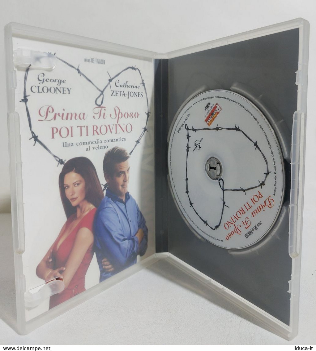 I109519 DVD - PRIMA TI SPOSO POI TI ROVINO - George Clooney Catherine Zeta-Jones - Romantique