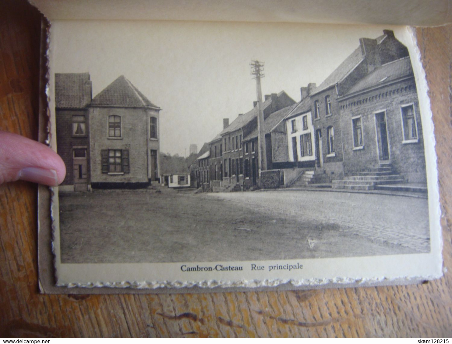 Superbe album avec 13 cartes postales de CAMBRON Casteau ( Brugelette ) en excellent état ( très rare )