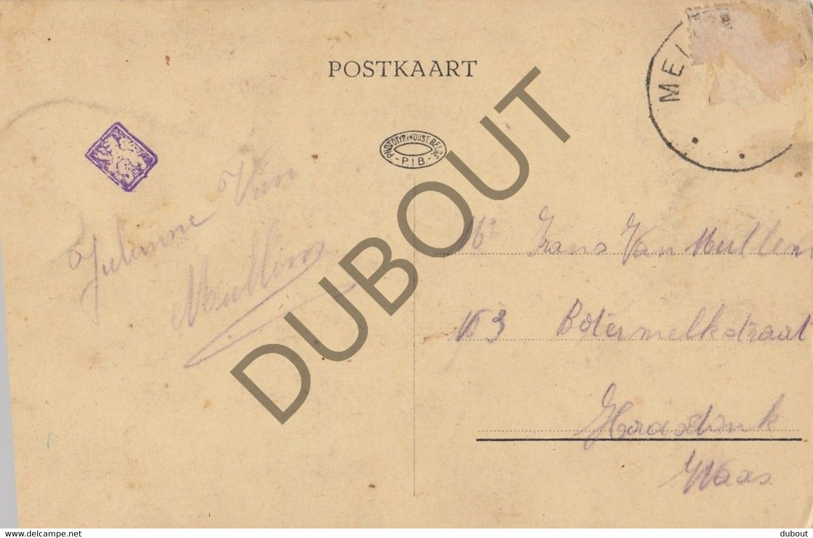 Postkaarte/Carte Postale - MELSELE - Mirakuleus Beeld Van OLV Van Gaverland  (C2702) - Beveren-Waas