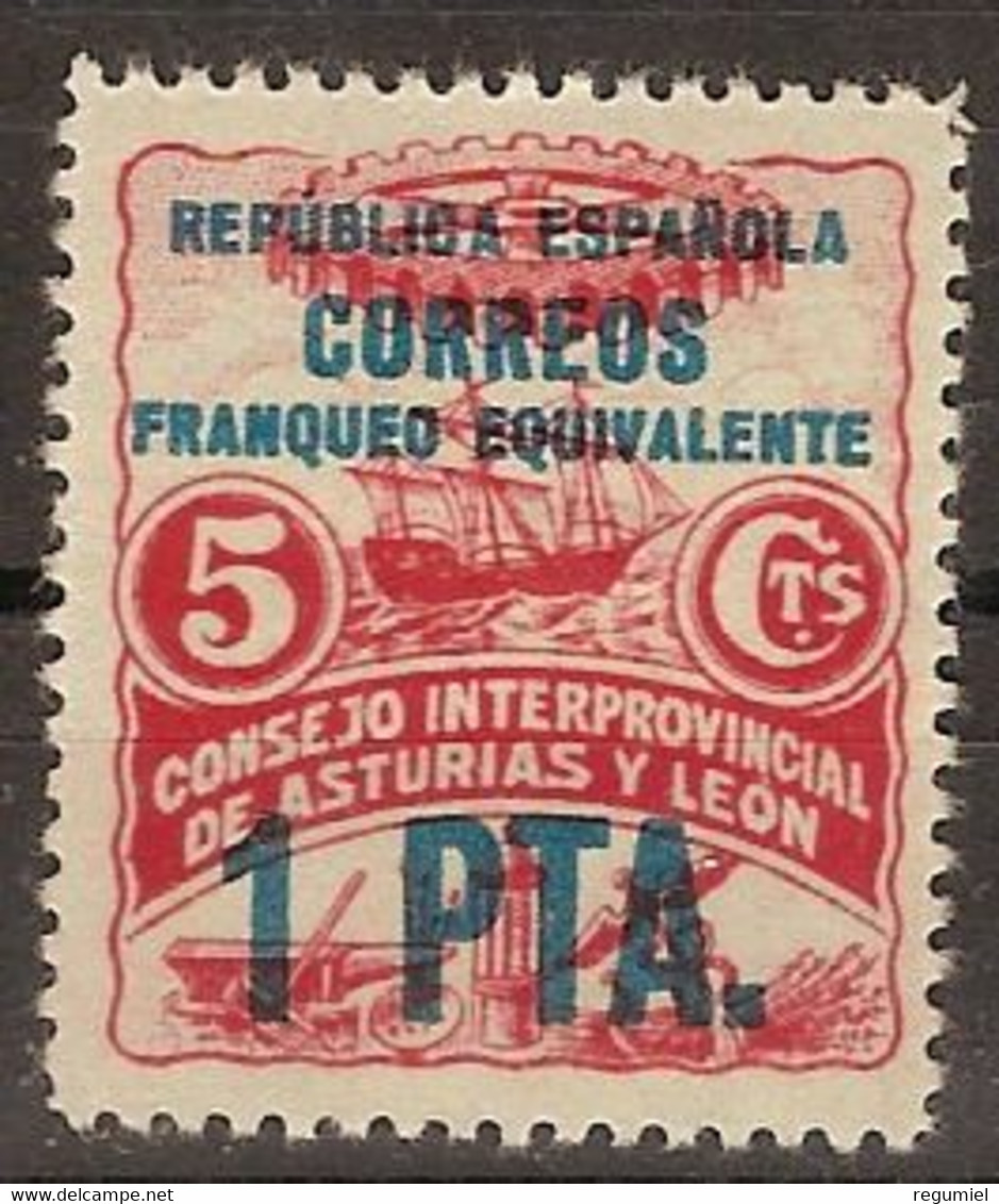 Asturias Y Leon 11 ** MNH. 1937 - Asturies & Leon