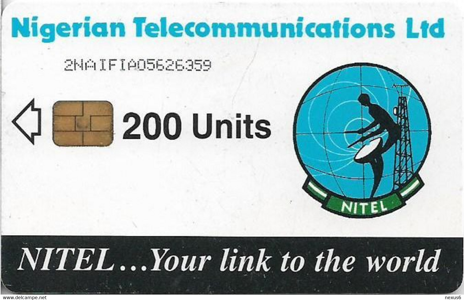 Nigeria - Nitel LTD - Earth Station, Cn. 2NAIFIA, Chip Siemens S37, 200Units, Used - Nigeria