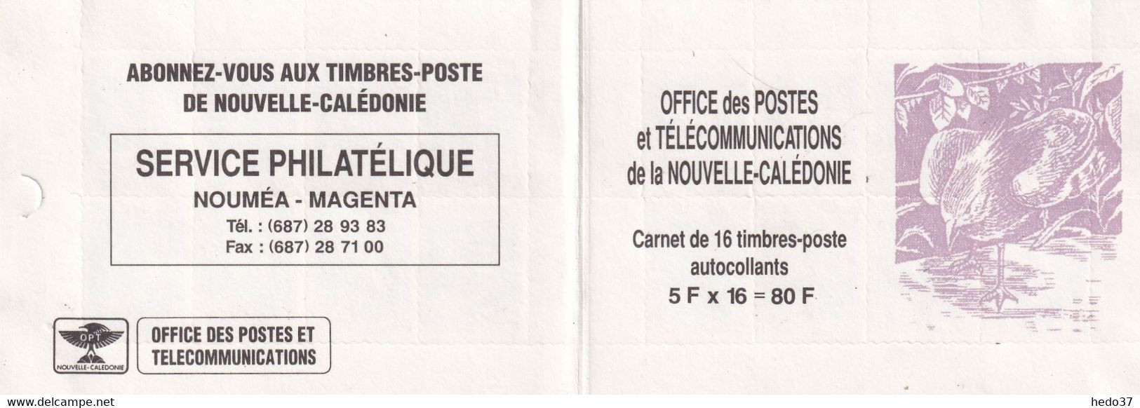 Nouvelle Calédonie Carnet C655 - Neuf ** Sans Charnière - TB - Postzegelboekjes