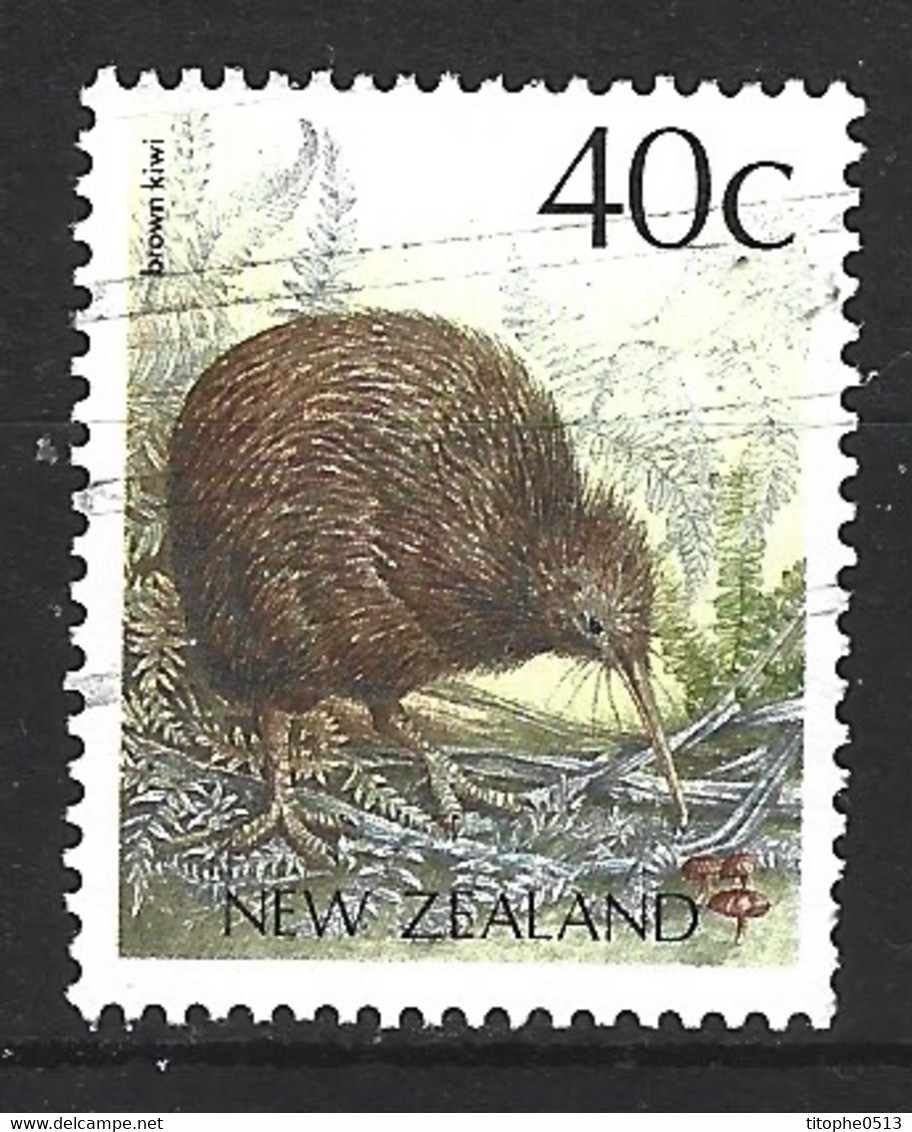 NOUVELLE-ZELANDE. N°1014 Oblitéré De 1988. Kiwi. - Kiwis