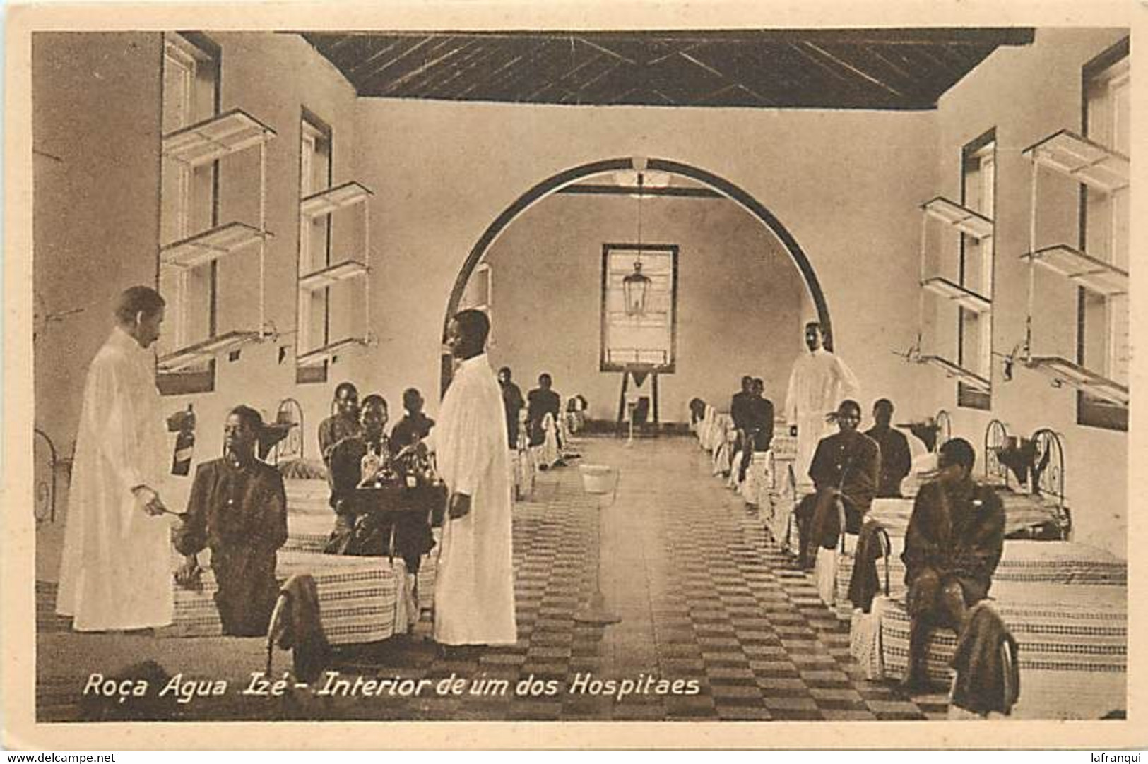 Pays Div -ref AA954- Roca Agua Izé  Interior De Um Dos Hospitaes - - São Tomé Und Príncipe